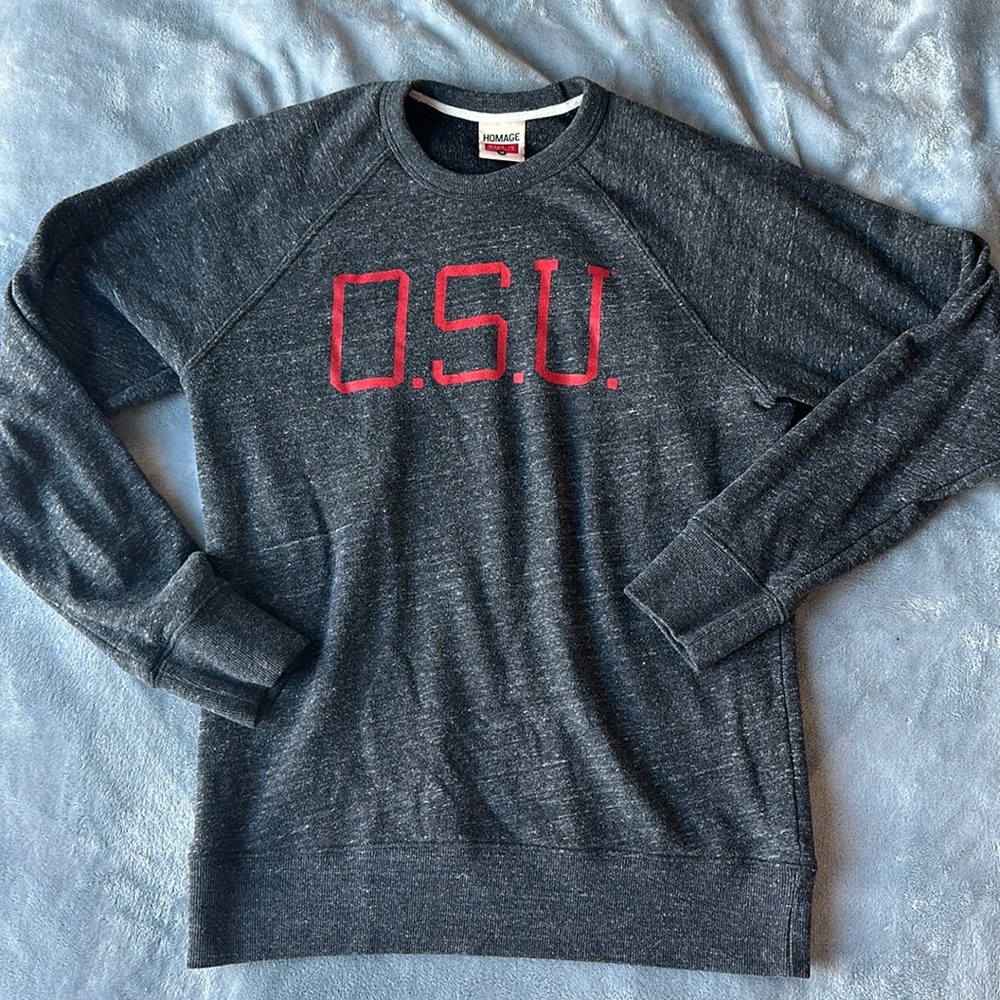 Homage OSU Ohio State Crewneck Sweater